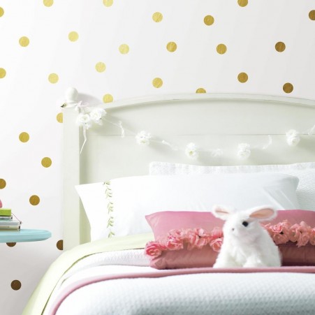 polka dot decal - 5cm dots wall pattern stickers - from stickythings