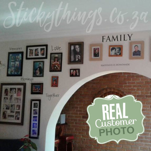 Customer Photo of the Photo Gallery Decal