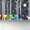 Birch Forest Wall Sticker is perfect for waiting rooms - it has 8 Birch Trees standing 2.6m high.