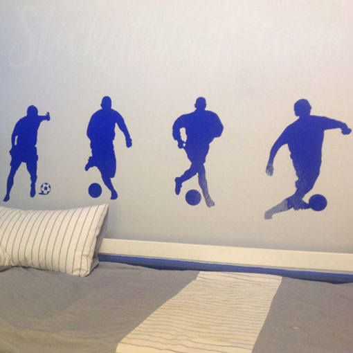 Real Custom Photo of the Soccer Wall Decal