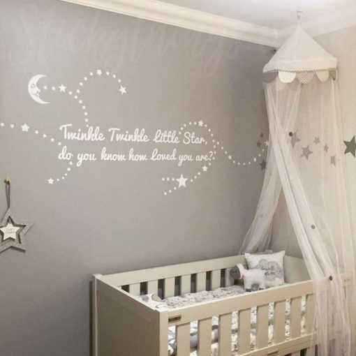 Real Customer Photo of Twinkle Little Star Wall Decal