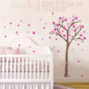 The Flower Tree Wall Sticker is a 1.5m tree wall sticker with 72 flower blossoms in 2 different colours.