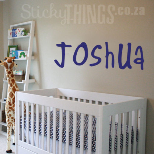 Personalised Name Wall Sticker