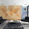 The World Wallpaper in a lounge