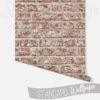 Roll of Real Brick Wallpaper called Rustic Bricks