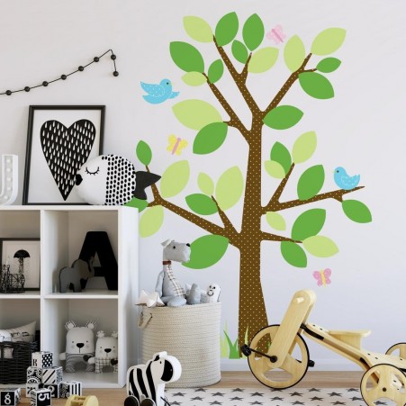 Dotted Tree Giant Wall Decal