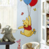 Winnie the Pooh Wall Art in a bedroom