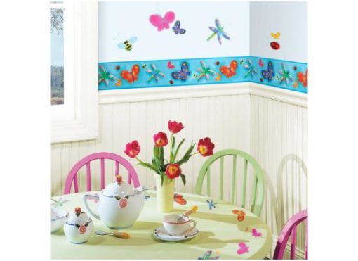 Jelly Bugs Border in a Playroom
