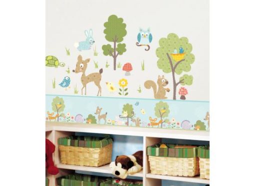 Woodland Room Theme with woodland border and decals too!