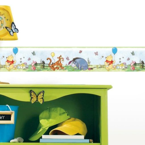 Winnie the Pooh Toddler Playroom Border
