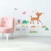 Forest Oh Deer Wall Decal on a wall