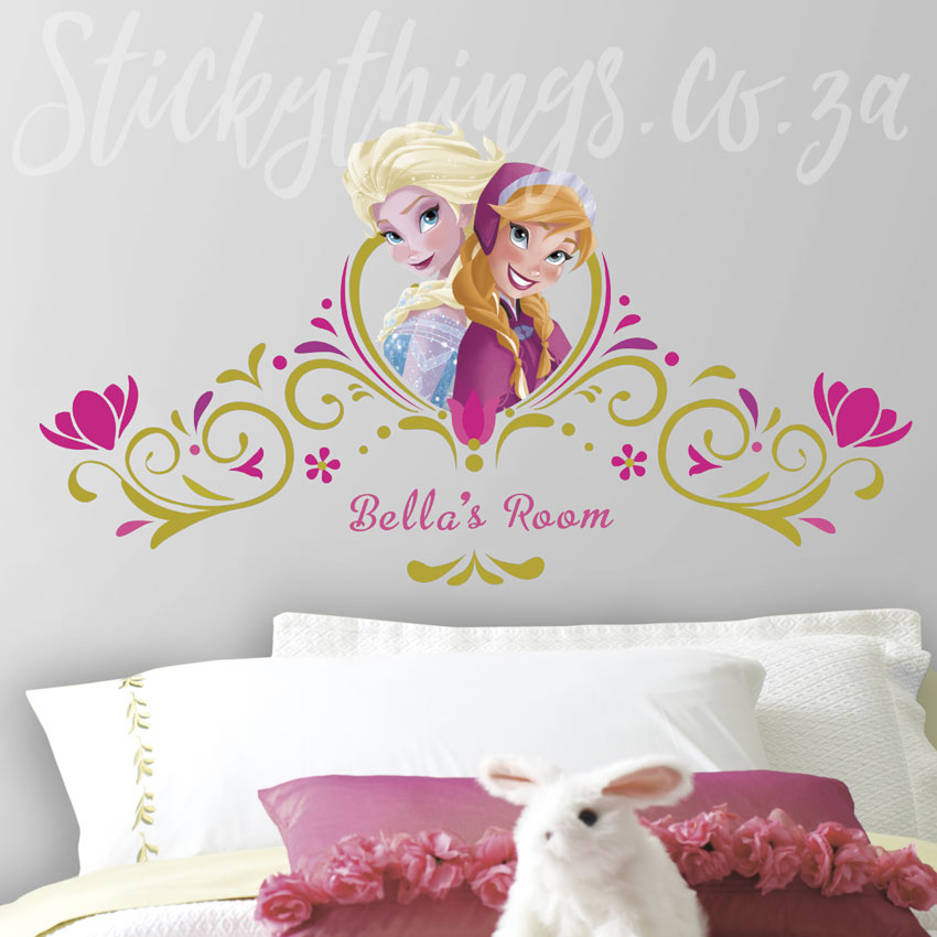 Personalised Frozen Headboard Decal, Stick On Headboard Tiles South Africa