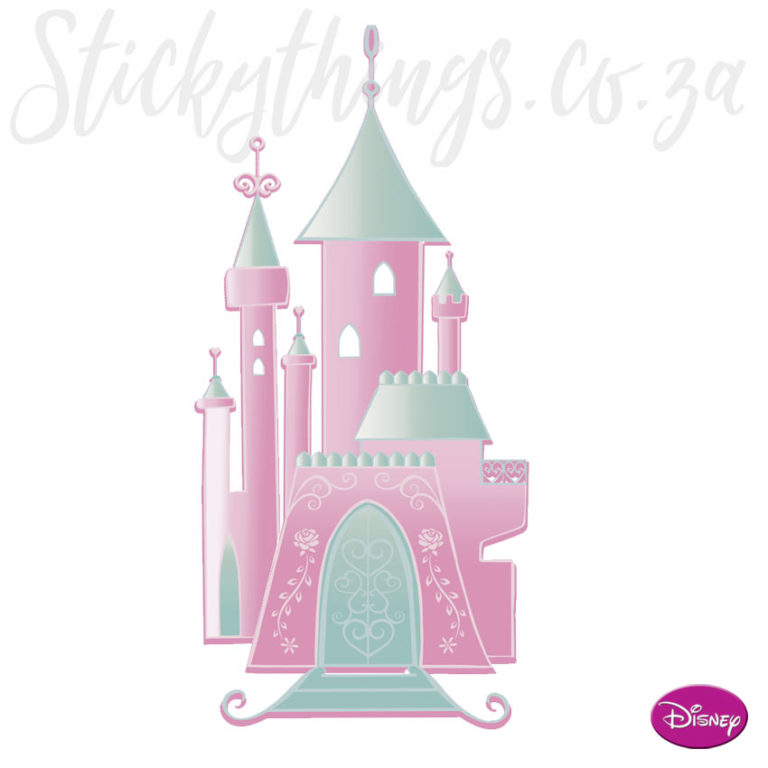 Assembled Disney Princess Castle Wall Sticker
