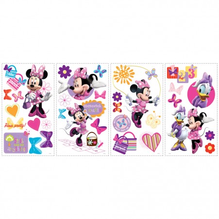 Disney Minnie Mouse Wall Sticker Sheets