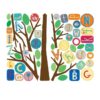 Primary ABC Tree Giant Wall Decal Sheets