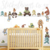 Nursery with Teddy Bear Wall Stickers