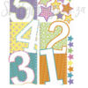 Close up of the patterns in the Fun Kids Growth Chart Decal
