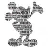 Mickey Mouse Quote Wall Decal