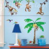Boys room with the Monkey Wall Decals
