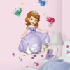 Princess Sofia Giant Wall Sticker in a bedroom
