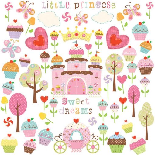 Sweet Dreams Little Princess Decal