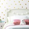 Bedroom with our Polka Dot Decal