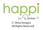 Logo of teh designer Happi by Dena Designs