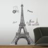 Eiffel Tower Wall Art in a lounge