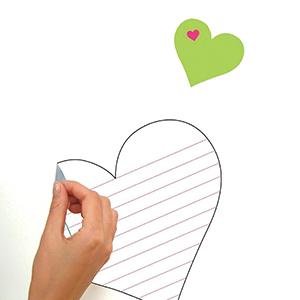 Super Easy Heart Peel and Stick Decal