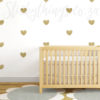 Large Heart Wall Stickers in a pattern