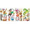 Jake and the Never Land Pirates Wall Sticker are Roommates Peel & Stick Wall Sticker Sheets