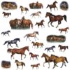 All the horses in our set of Horse Decals
