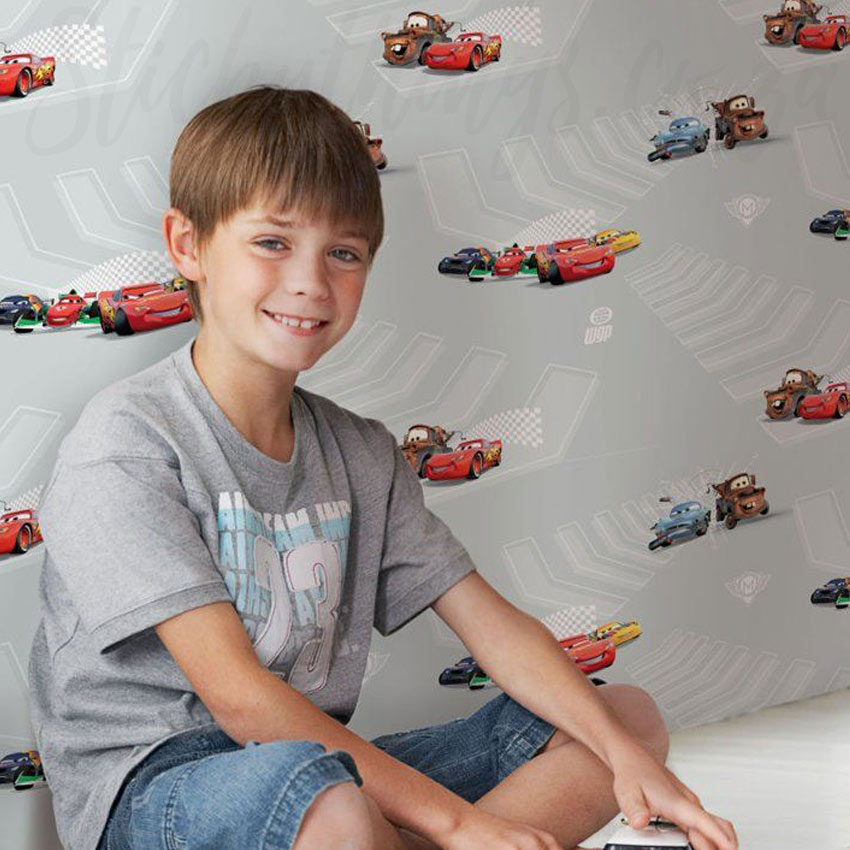 Disney Cars Wallpaper - Grey Cars 2 Lightning Mcqueen Wallpaper