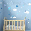 Clouds Decal with our Hot Air Balloons Decals