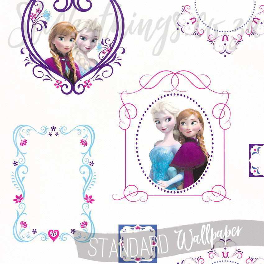 Disney Frozen Frames Wallpaper - Anna and Elsa Frozen Wallpaper