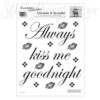 Always Kiss me Goodnight Wall Sticker Sheet
