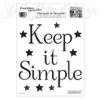 Keep it Simple Wall Sticker