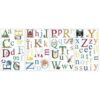 Roommates Alphabet Decal Sheets