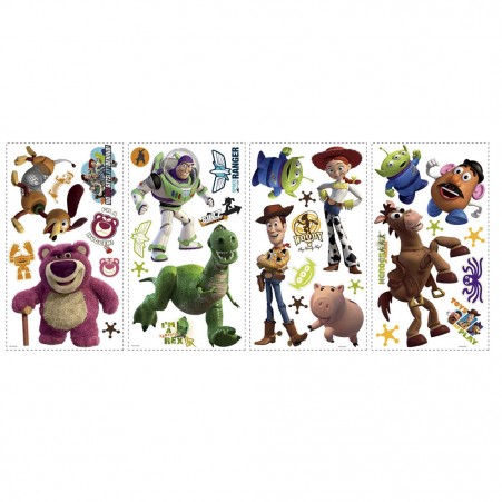 Glow in the Dark Disney Toy Story Decals Sheets