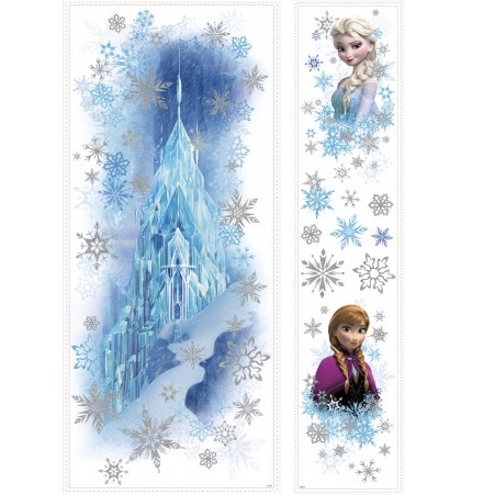 Disney Ice Palace Frozen Glitter Decal Sheets