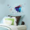 Frozen Ice Skating Wall Sticker in a Bedroom