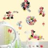 Disney Red Minnie Mouse Decals in a Girls Room