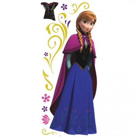 Anna with Cape Wall Decal Sheet