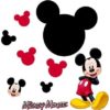 Showing most of the Disney Mickey Chalkboard Wall Sticker