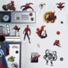 Spiderman Wall Stickers in a Boys Room