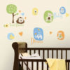 Modern Baby Wall Stickers in a Nursery