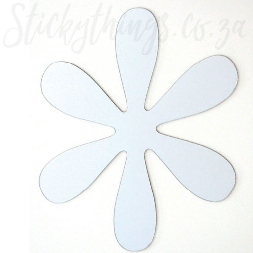 Peel and Stick Flower Mirror Decal Product