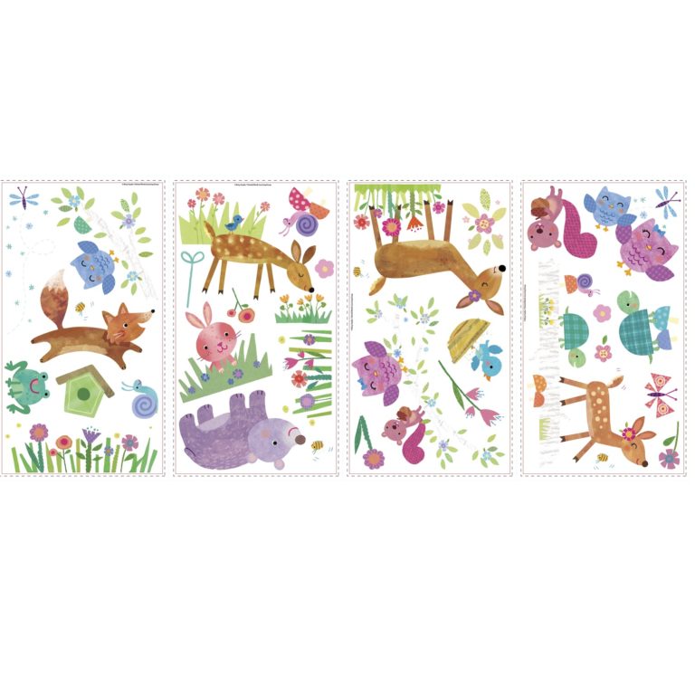 Roommates Baby Woodland Decals Sheets