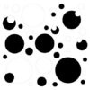 All of the Dry Erase and Chalk Board Dots Wall Decals