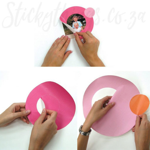 So easy to use these Orange and Pink Wall Pockets